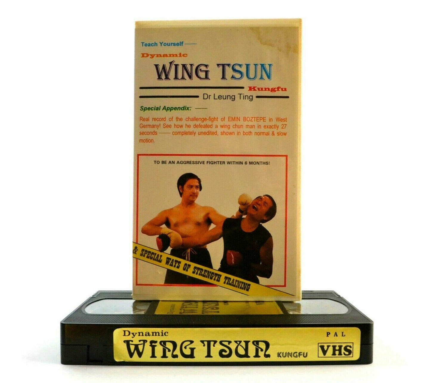 Dynamic Wing Tsun Kungfu: By Dr.Leung Ting - Special Ways Of Training - Pal VHS-