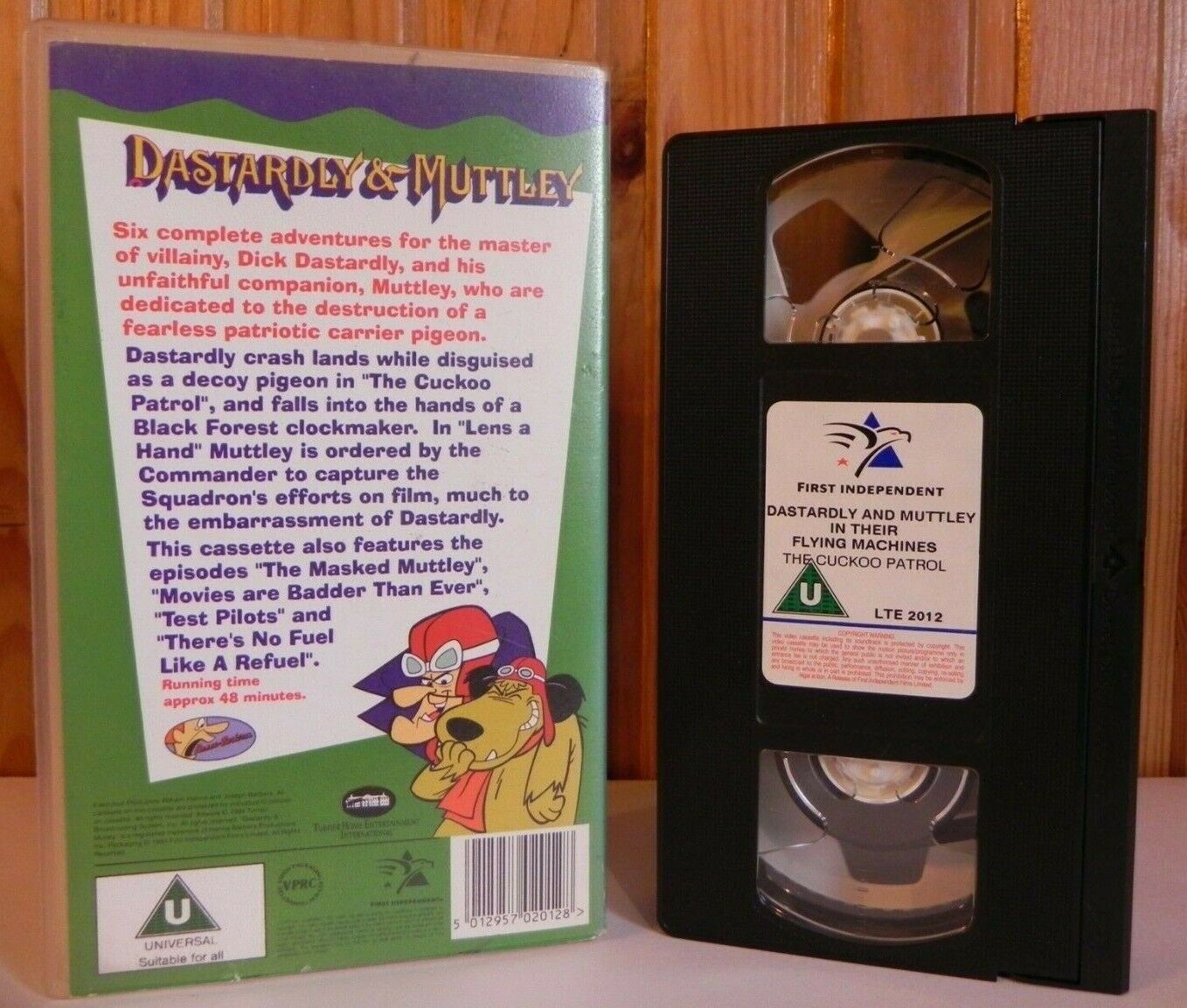 Dastardly And Mutley: The Cuckoo Patrol - '80 Vintage Animation - Kids - Pal VHS-