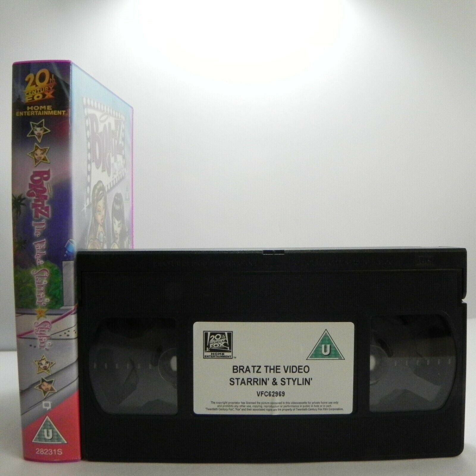 Bratz: The Video - Starrin' And Stylin' - Animated - Children's - Pal VHS-
