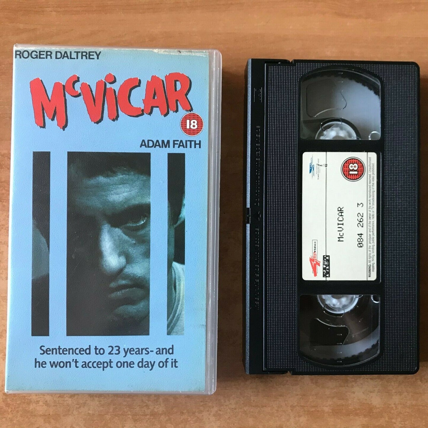 McVicar (1980): Crime Drama [True Story] London Bad Boy - Roger Daltrey - VHS-