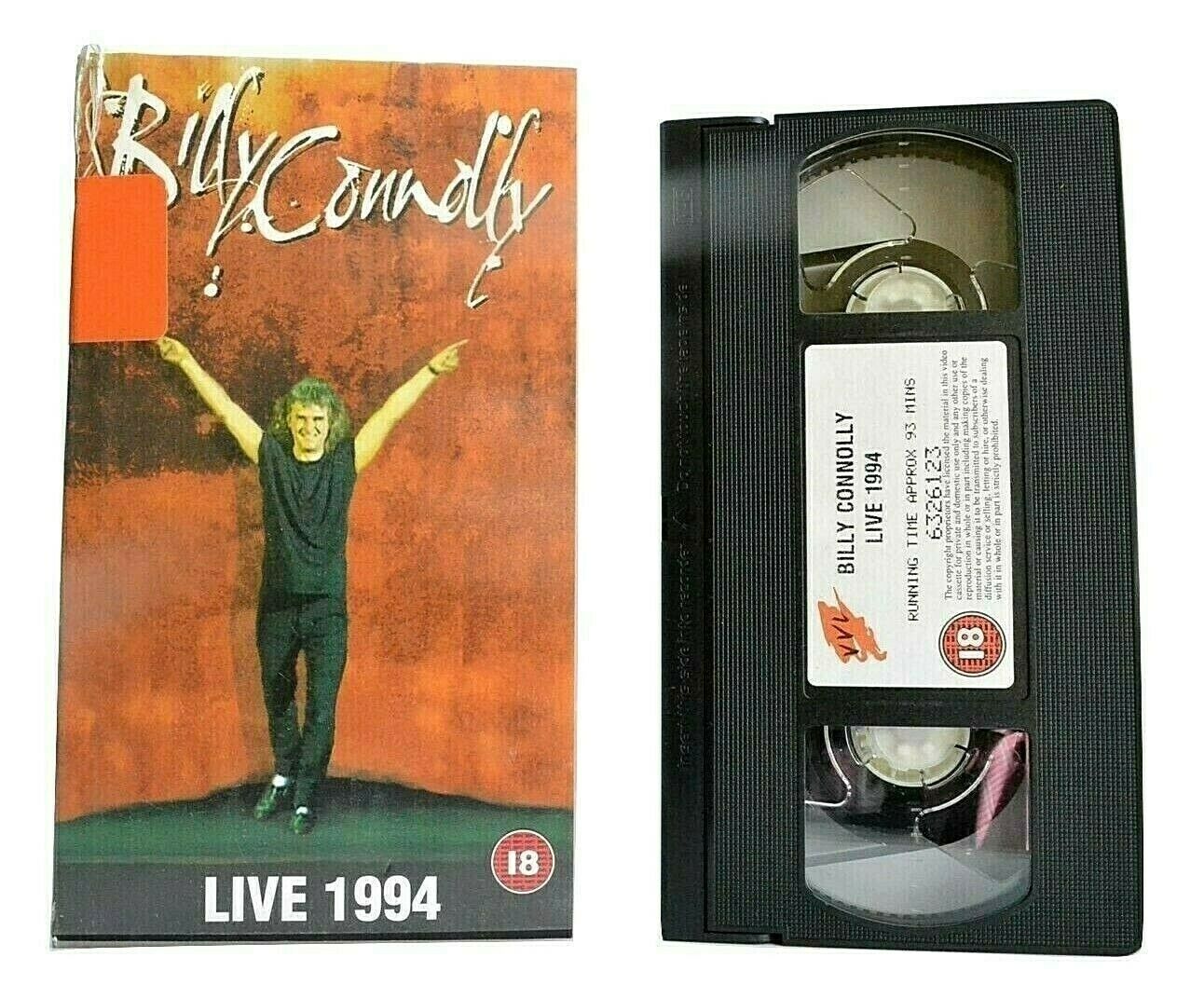 Billy Connolly: Live 1994 - Stand-Up Comedy - Hammersmith Apollo/London - VHS-