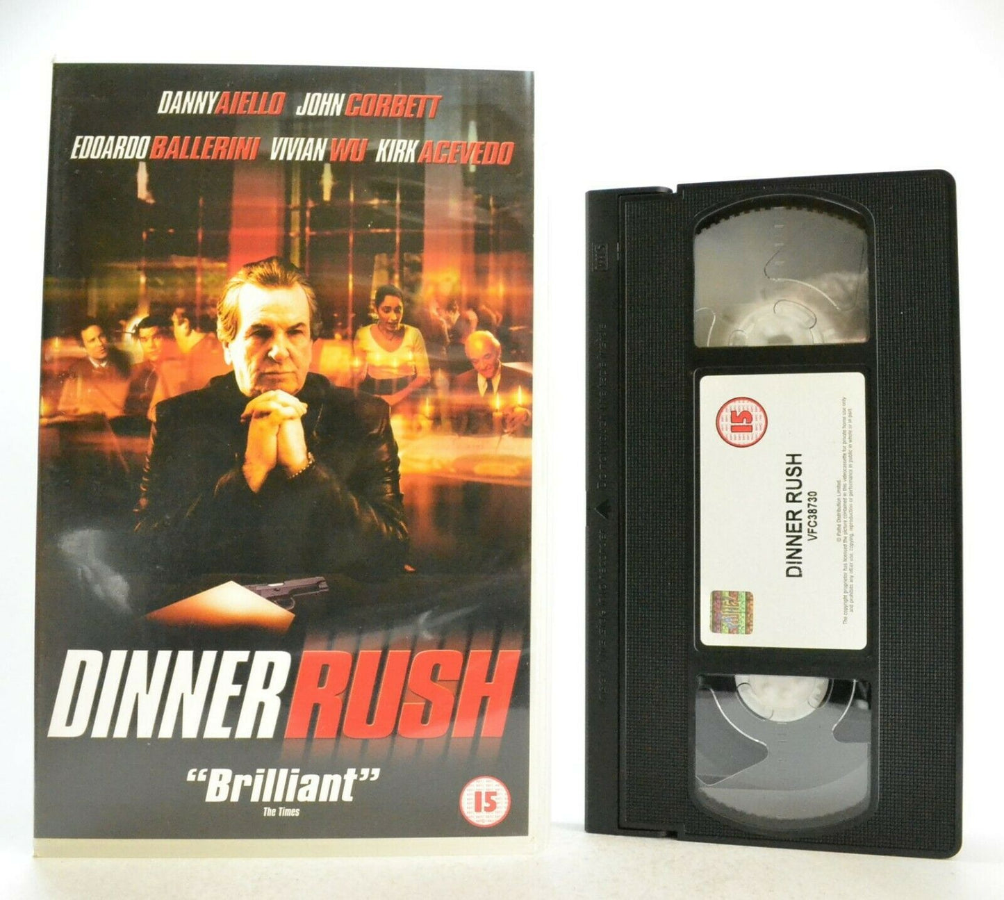 Dinner Rush: Independent Drama (2000) - Large Box - D.Aiello/J.Corbett - Pal VHS-