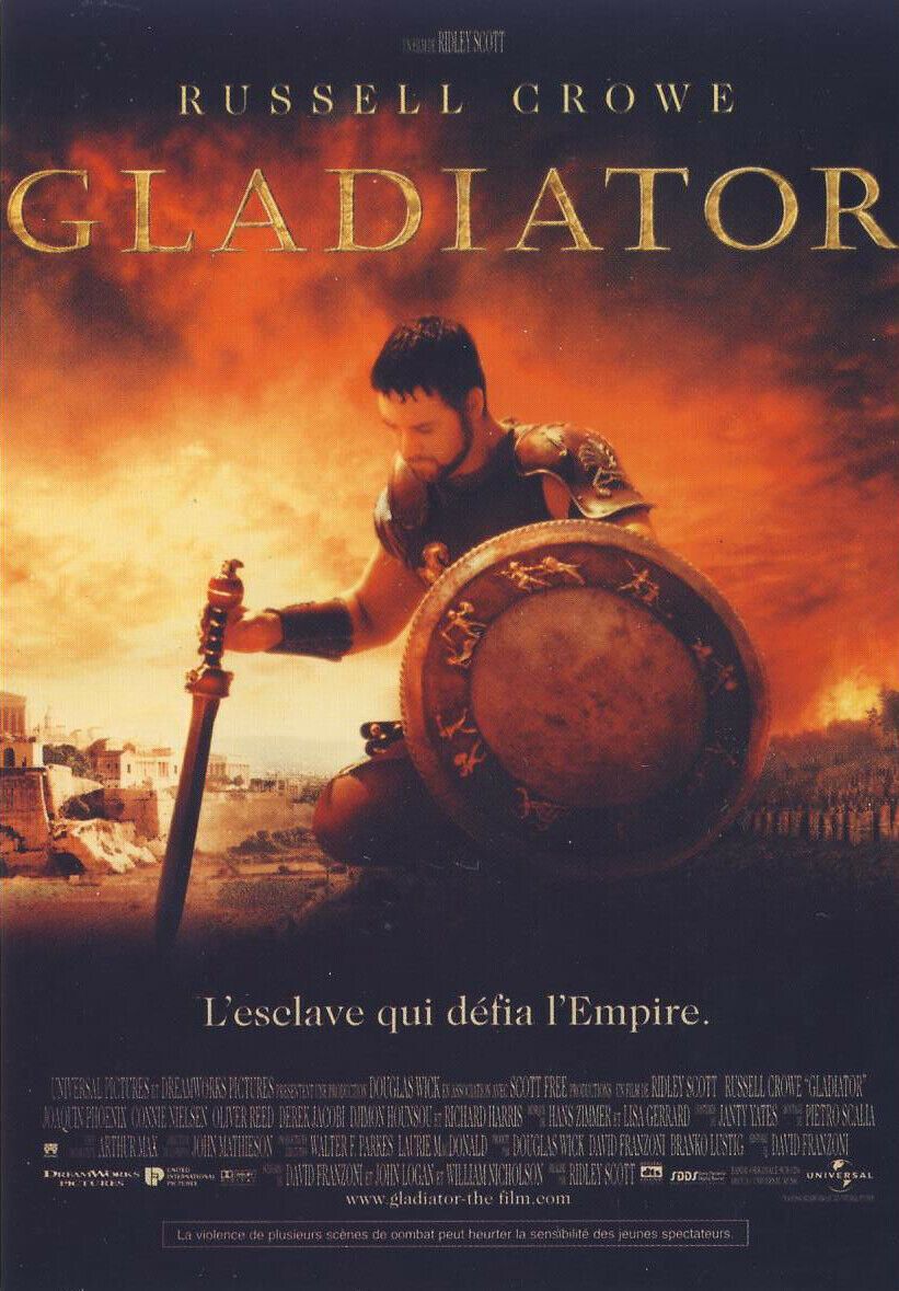 Gladiator [Widescreen]; Ridley Scott - War Drama - Russell Crowe - Pal VHS-