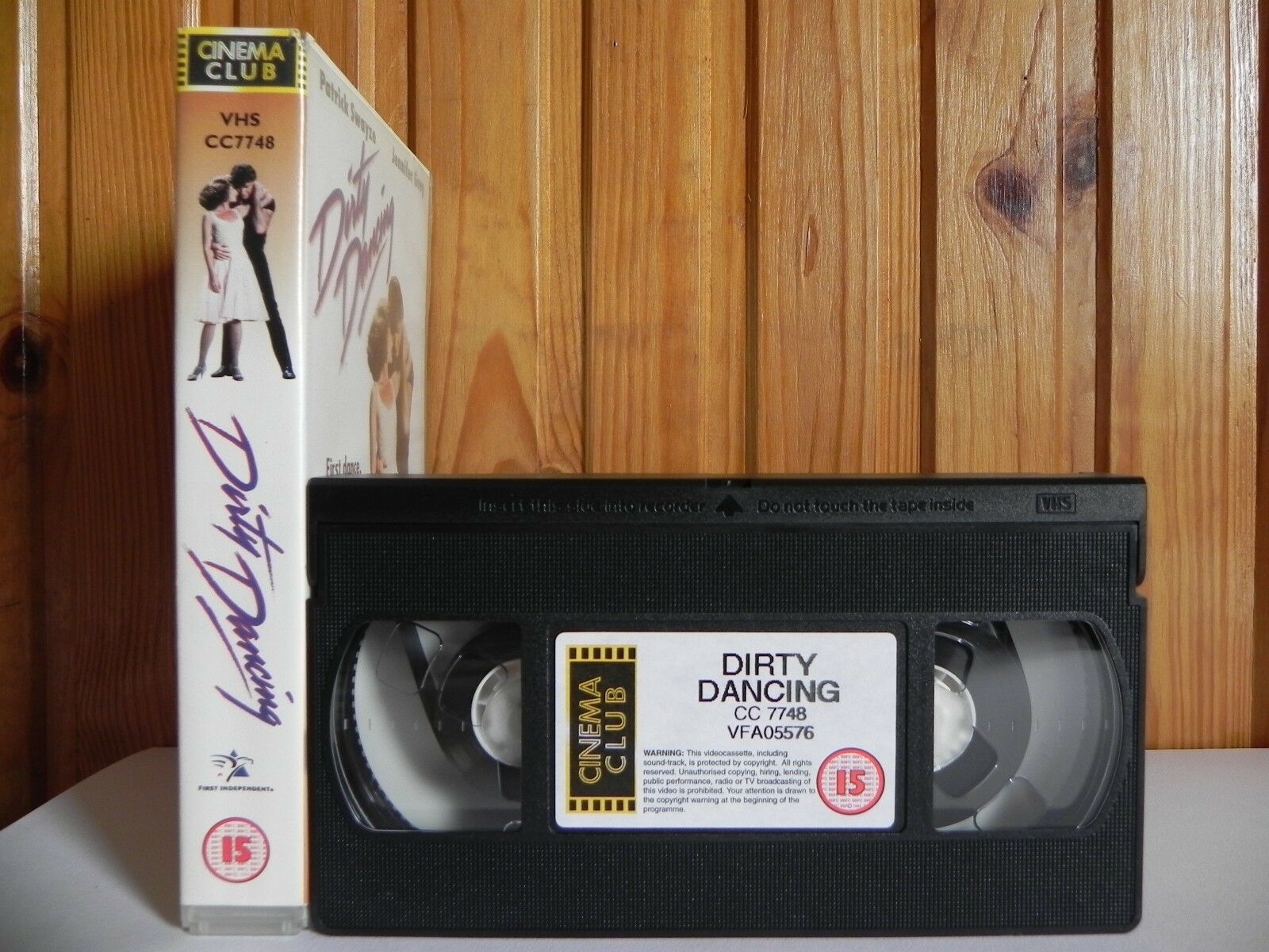 Dirty Dancing - Cinema Club - Romance - Patrick Swayze - Jennifer Grey - Pal VHS-