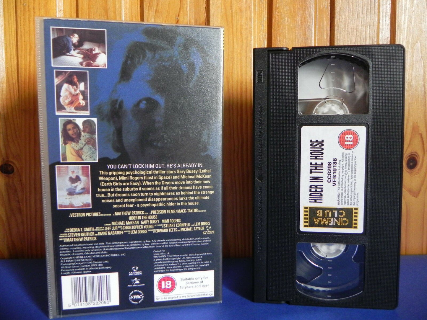Hider In The House - First Independent - Thriller - Gary Busey - OOP Pal VHS-