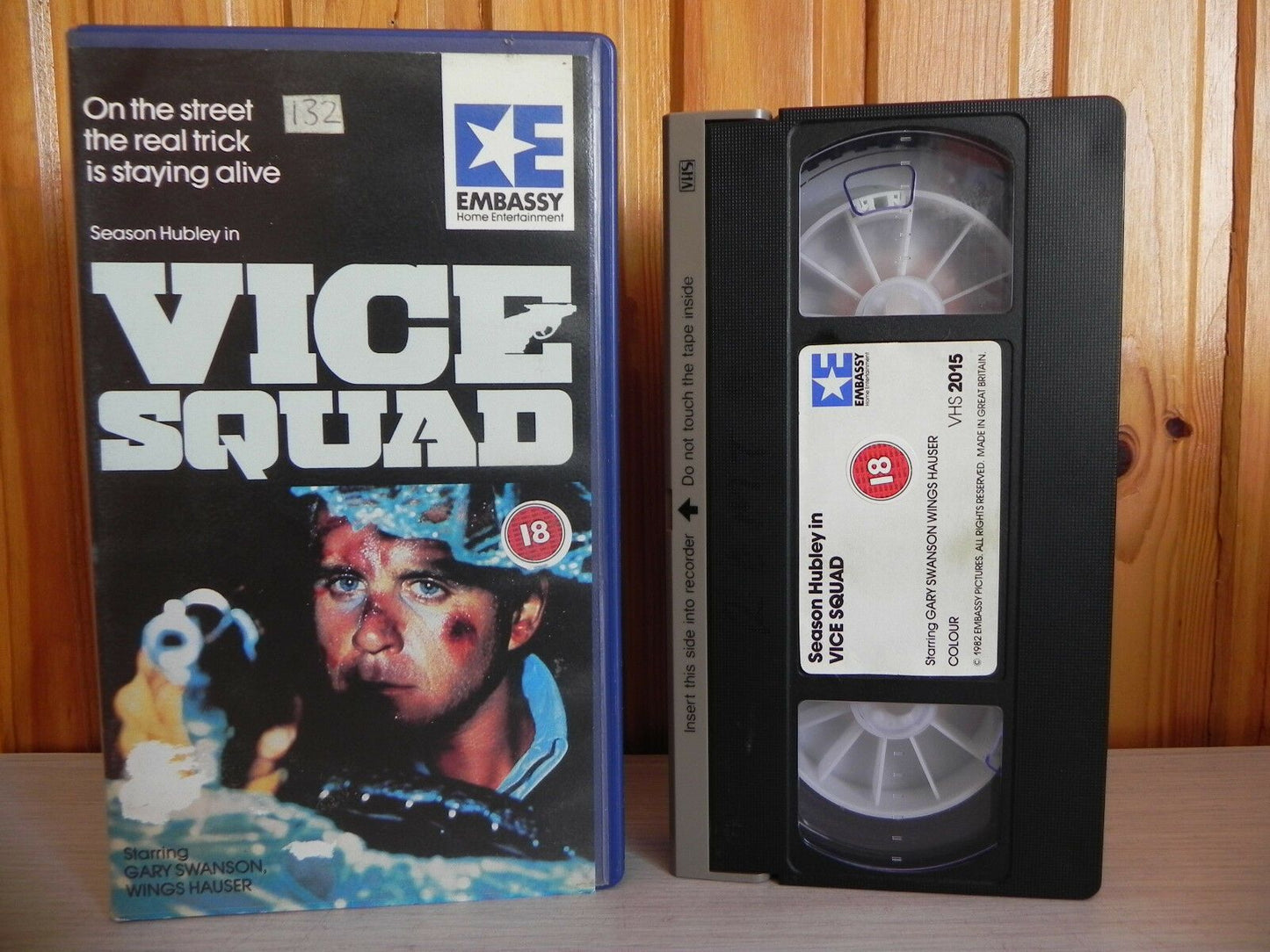 Vice Squad - Brutal Exploitation - Embassy - Ex Rental - Big Box - Pre Cert VHS-