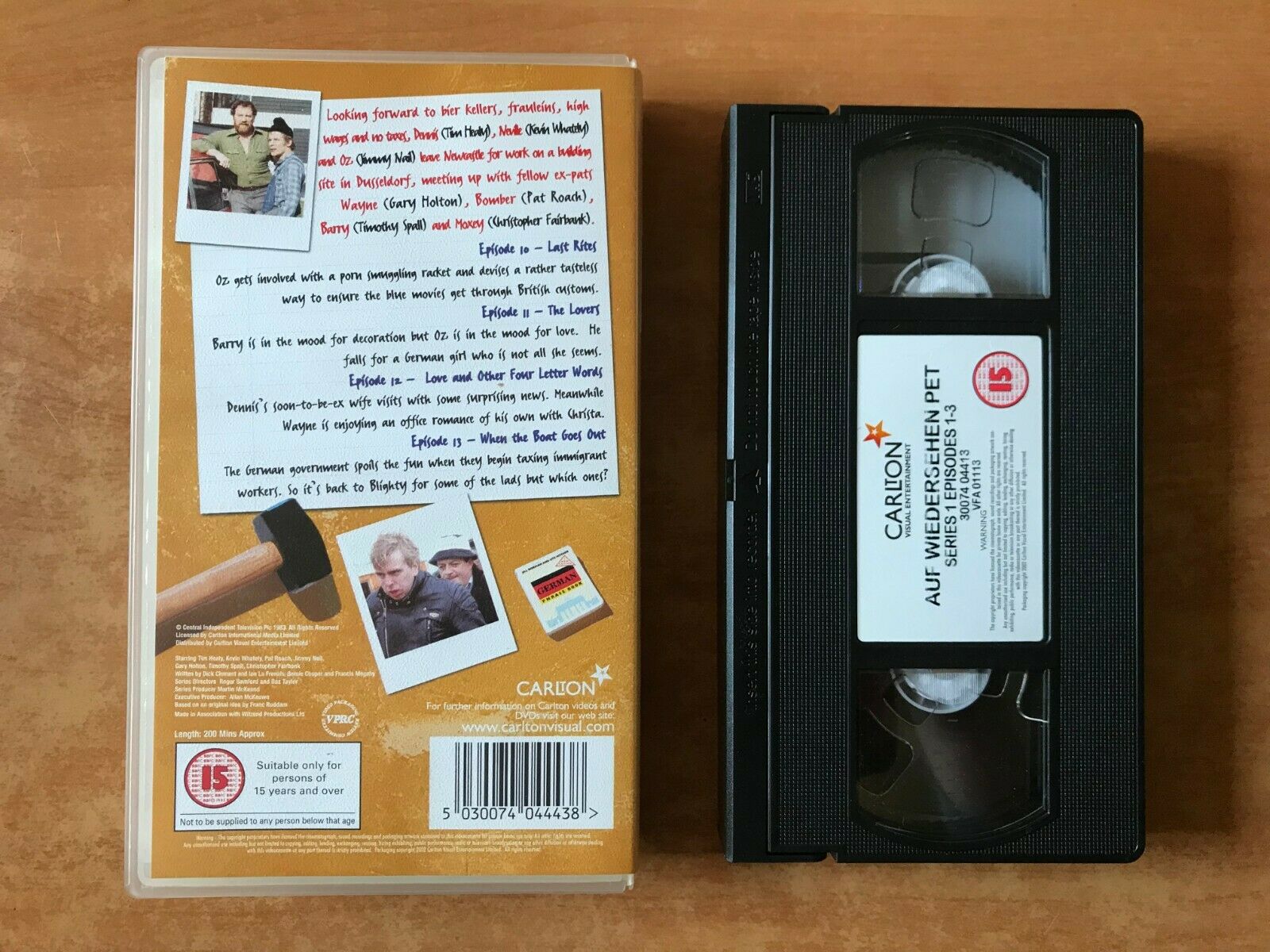 Auf Wiedershen Pet (Series 1, Ep. 10-13): Last Rites - TV Series - Comedy - VHS-