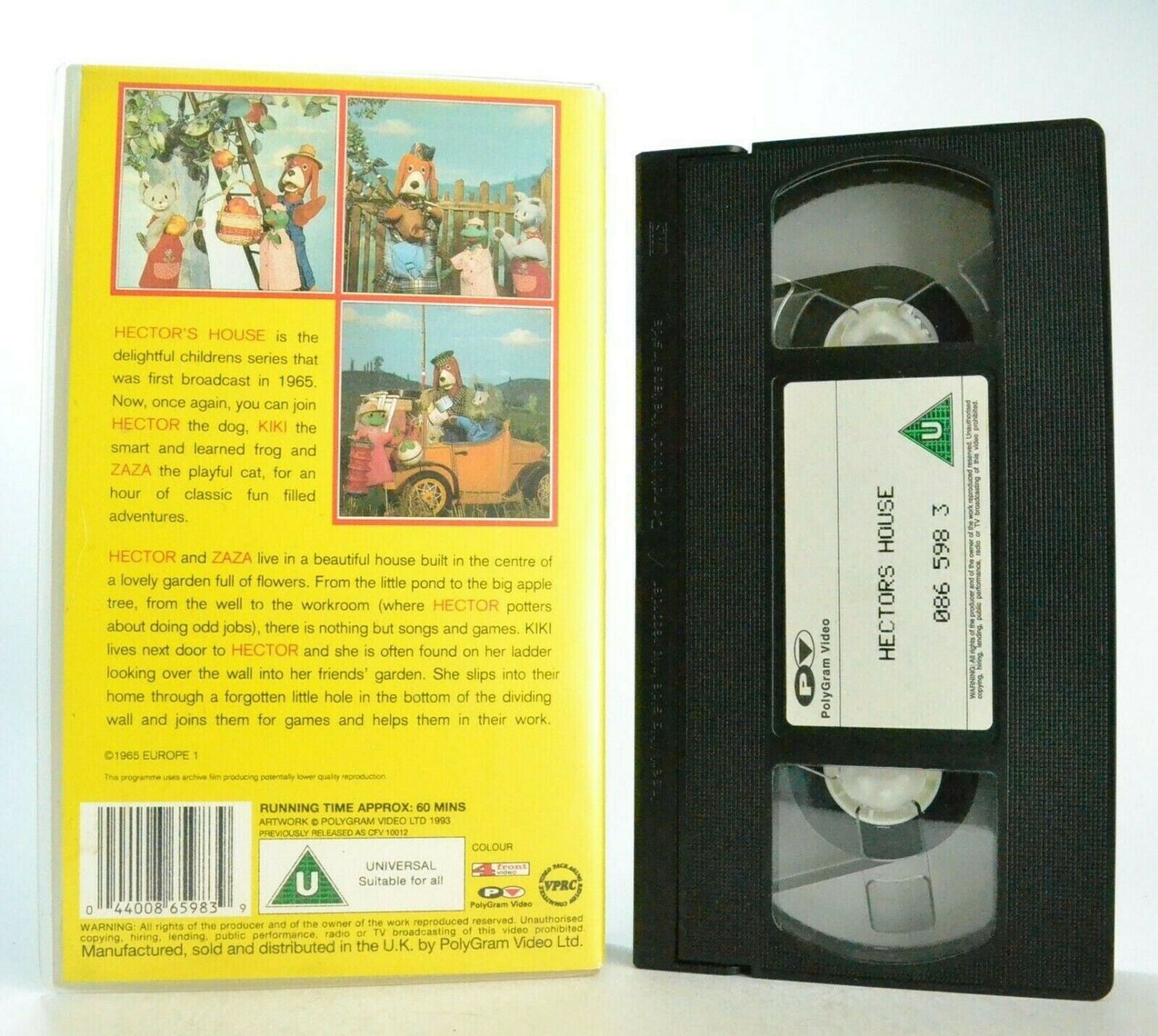 Hector's House: (1965) Europe 1 - Classic Children's Series - Educational - VHS-