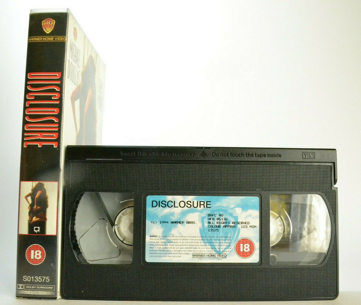 Disclosure: [Barry Levinson] Erotic Thriller - Demi Moore/Michael Douglas - VHS-