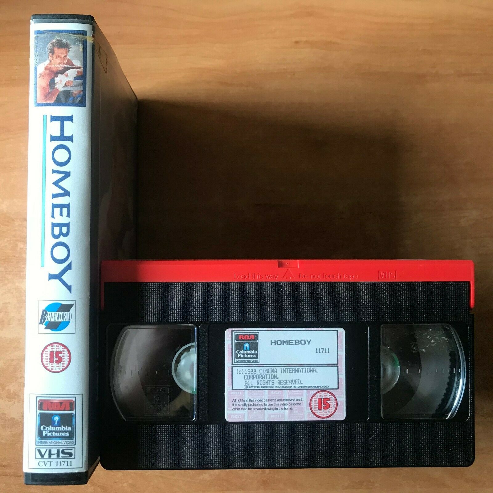 Homeboy: Boxing Drama; [Large Box] Mickey Rourke / Christopher Walken - Pal VHS-