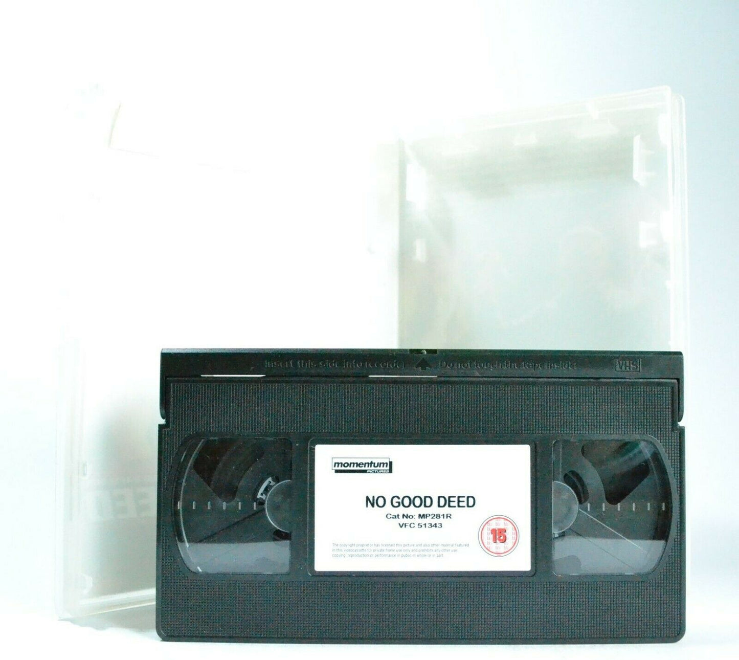 No Good Deed: S.L.Jackson/M.Jovovich - Action - Large Box - Ex-Rental - Pal VHS-