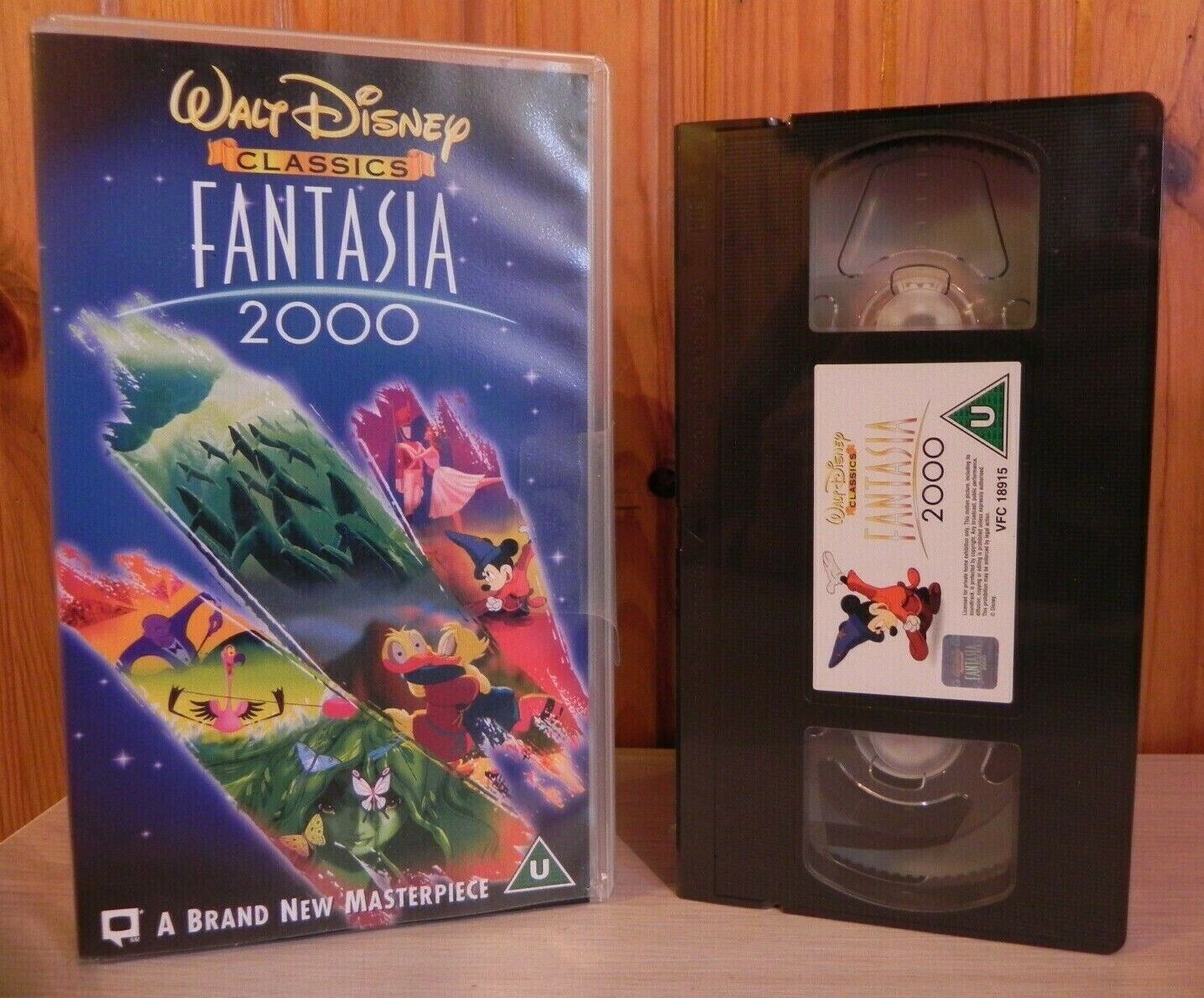 Fantasia 2000 : 38th Disney Animated Film - Brand New Sealed - Children's - VHS-