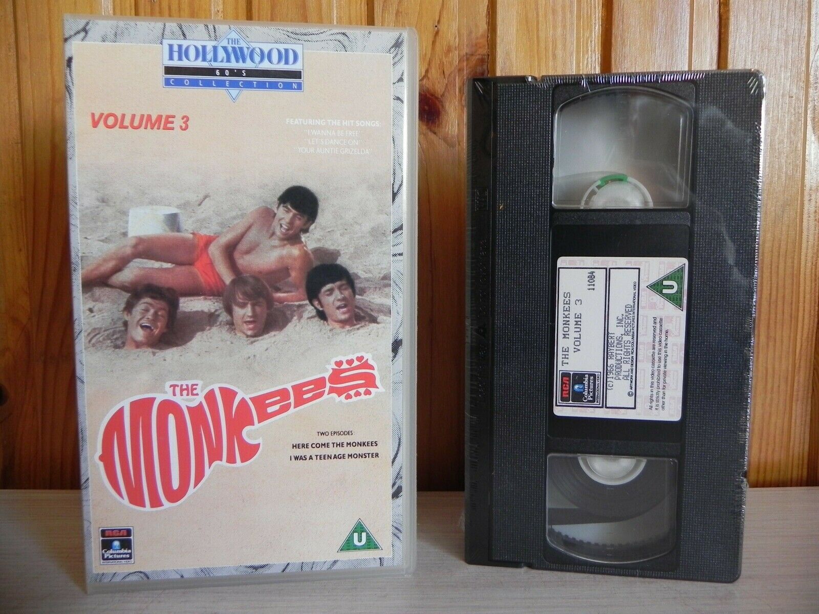 The Monkees - Volume 3 - The Hollywood 60's Collection - Two Episodes - Pal VHS-