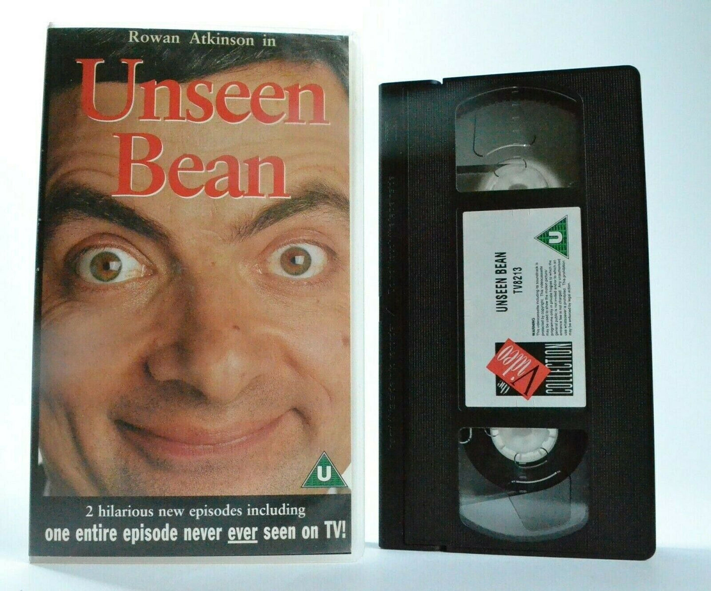 Unseen Bean: Hair By Mr.Bean Of London - Rowan Atkinson - Children's - Pal VHS-