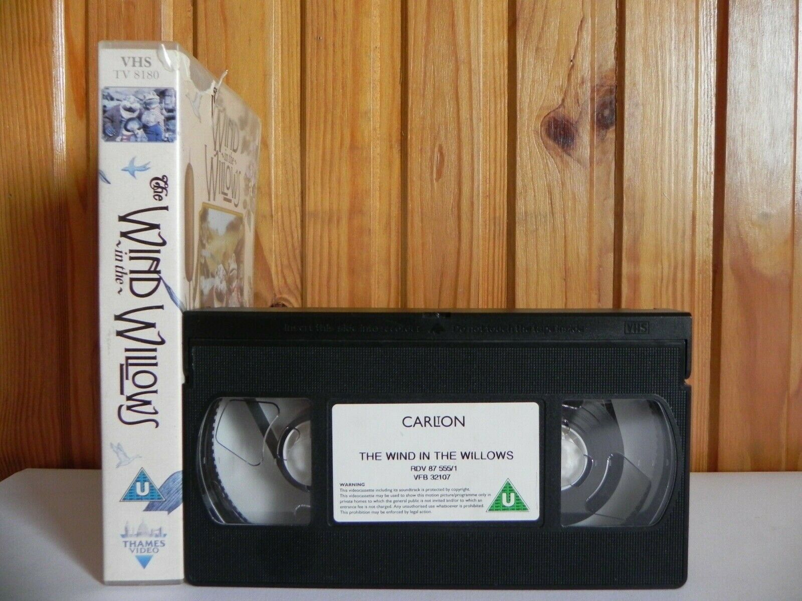 The Wind In The Willows - Thames Video - Children's Classic - Animated - Pal VHS-