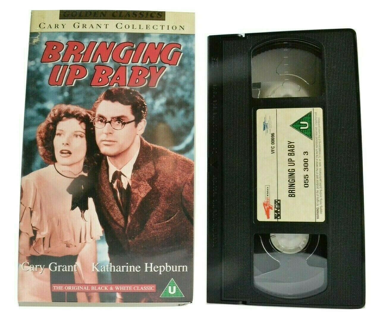 Bringing Up Baby (1938): Screwball Comedy - Cary Grant/Katherine Hepburn - VHS-