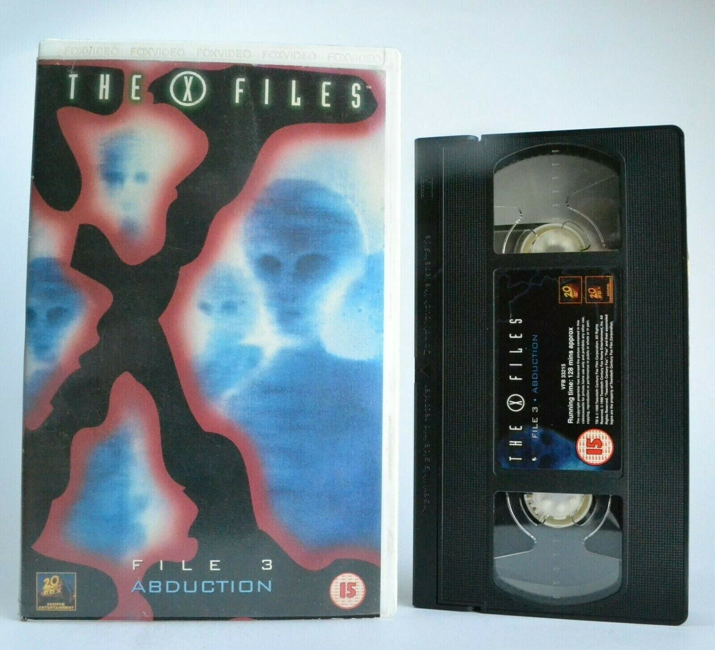 The X-Files:Abduction (1995) - Sci-Fi TV Show - Large Box - David Duchovny - VHS-