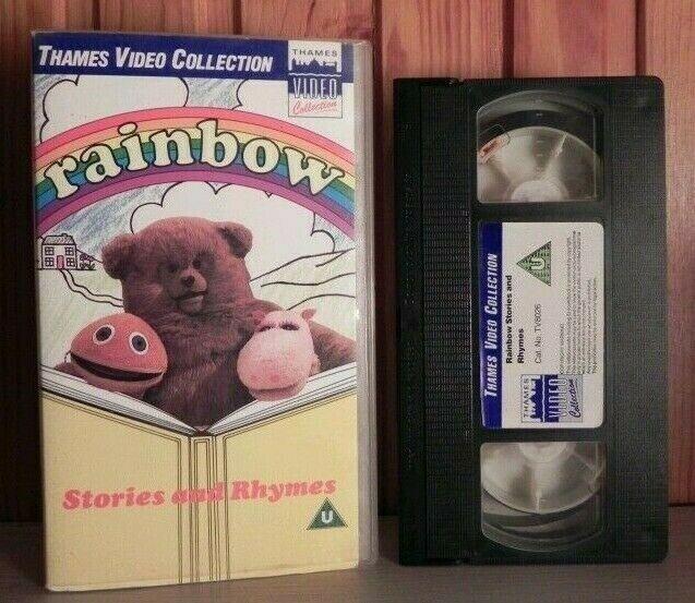 Rainbow: Stories And Rhymes - Educational - Nursery Rhymes - Kids - Pal VHS-