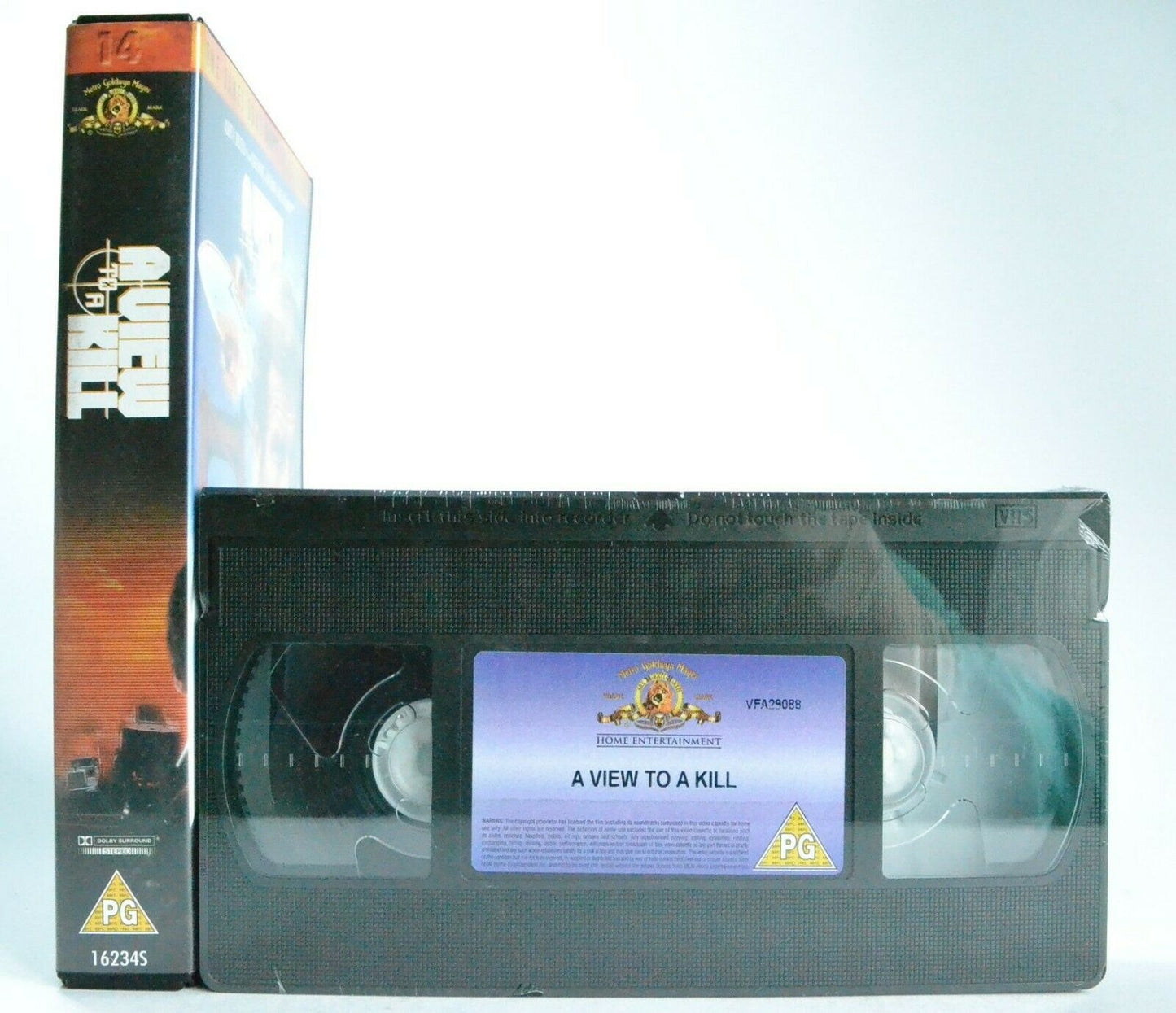 A View To A Kill: James Bond Collection - (1985) Spy Action - Roger Moore - VHS-