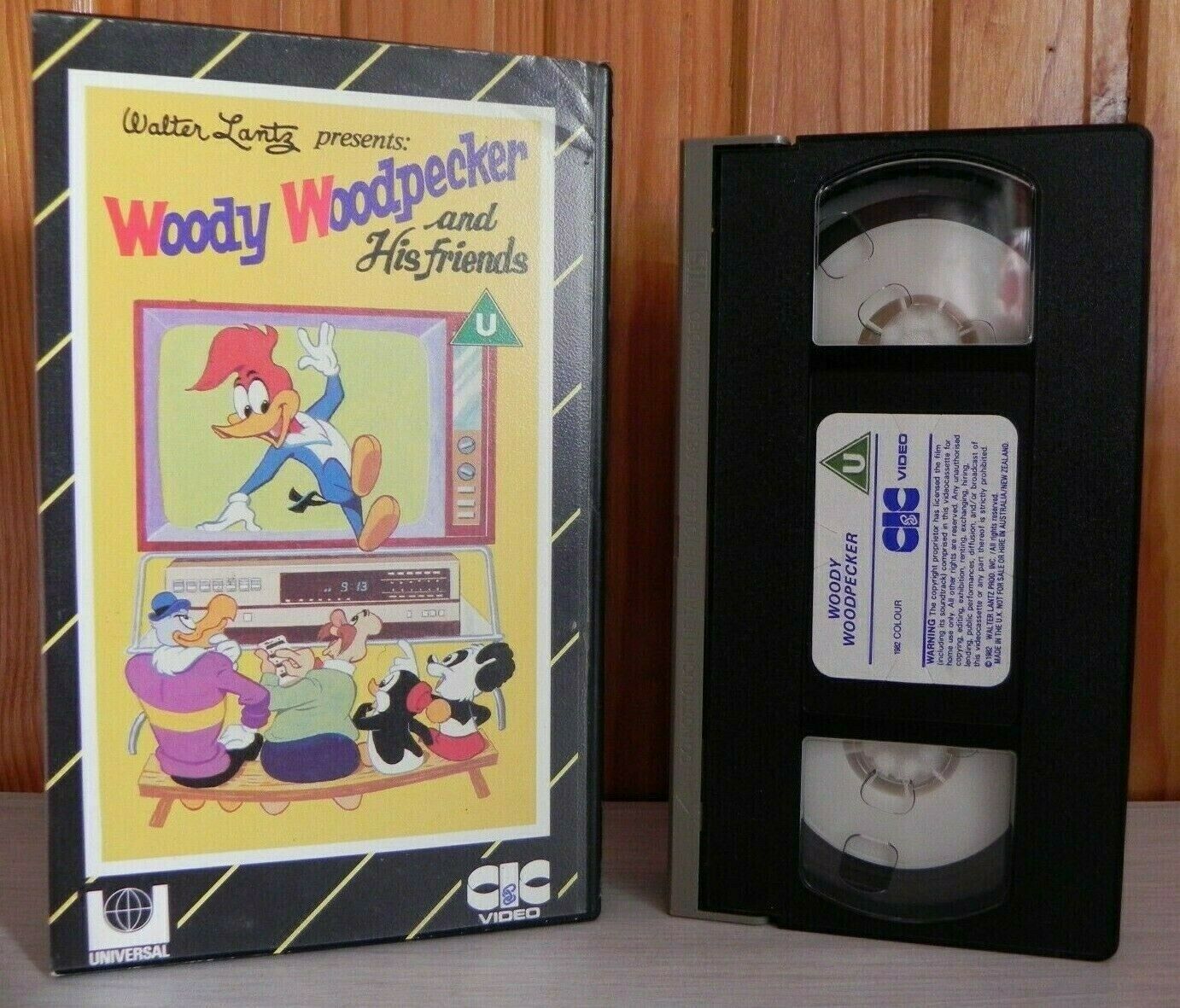 Woody Woodpecker And His Friends: (1982) Pre-Cert - Animated - Children's - VHS-
