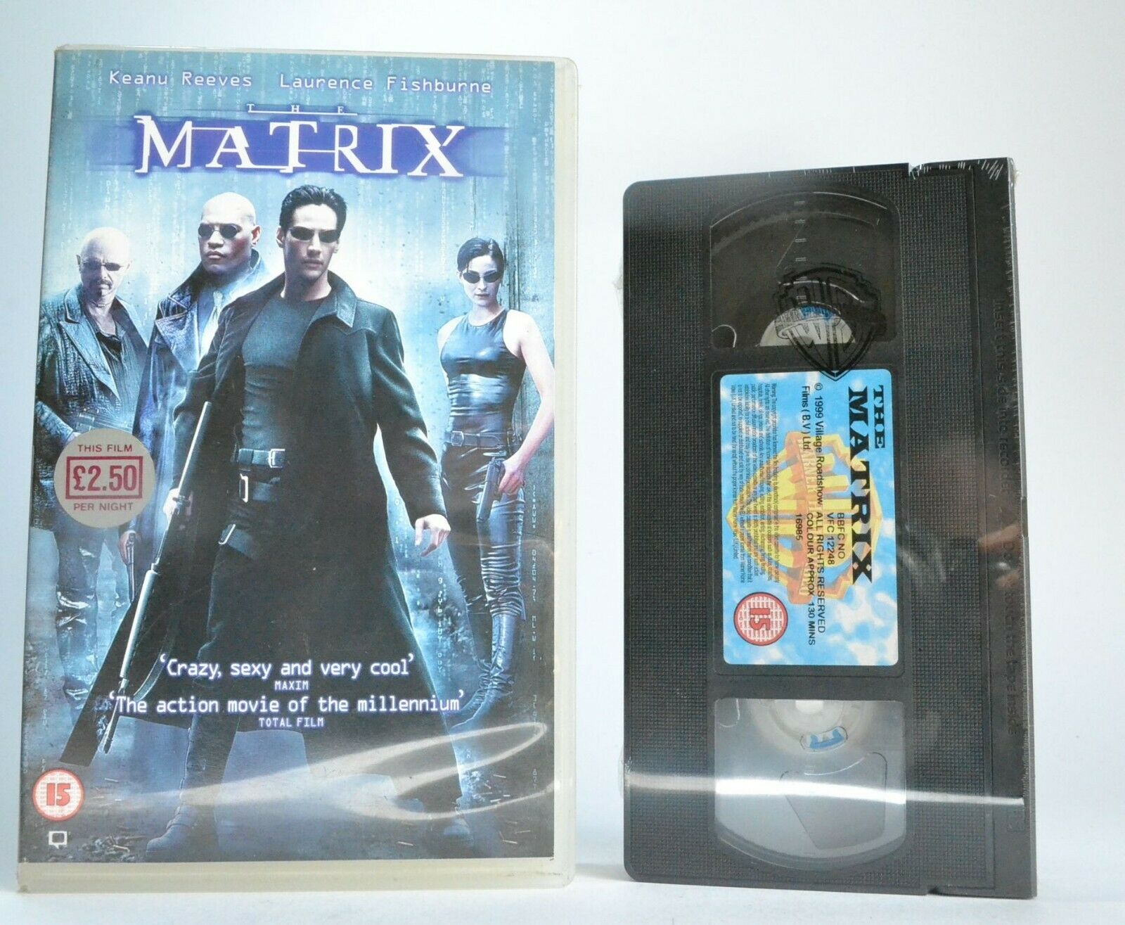 The Matrix (1999) - [Brand New Sealed] - Sci-Fi Action - Keanu Reeves - Pal VHS-