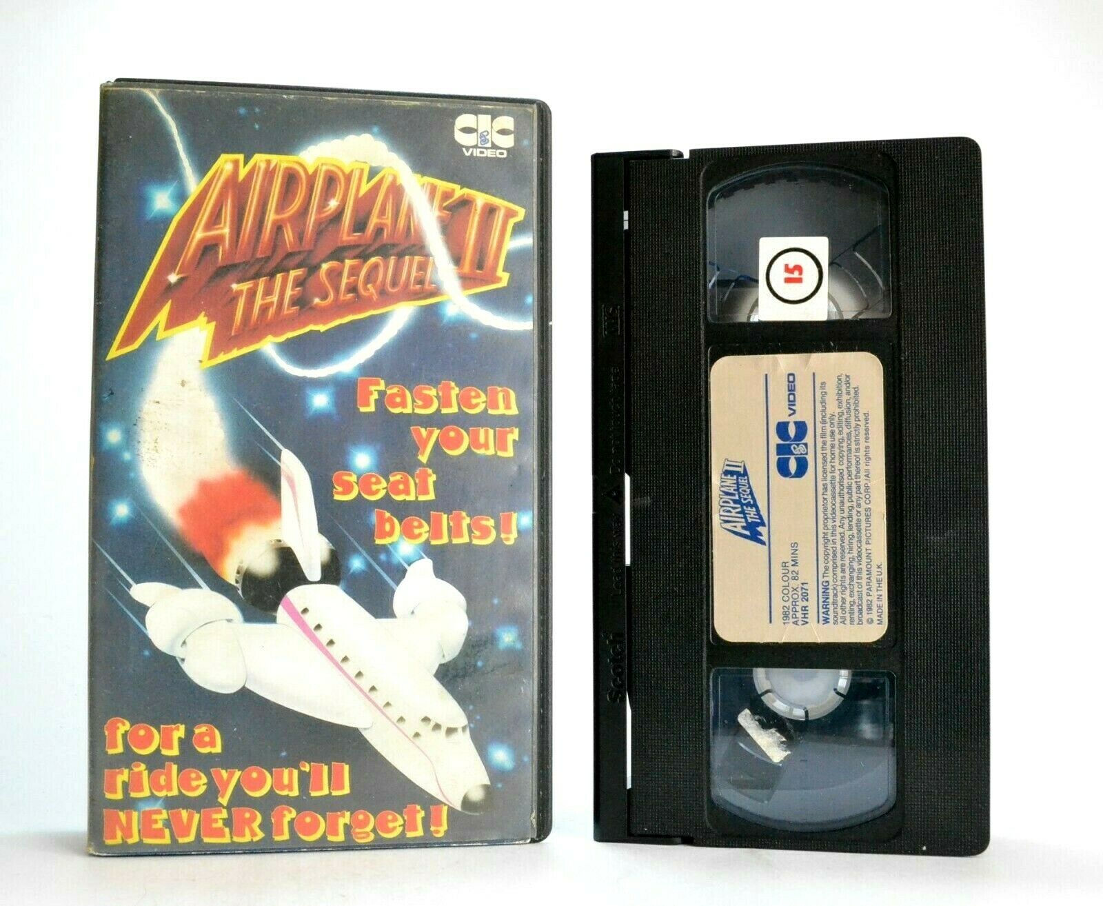 Airplane 2: The Sequel - CIC Video (1982) - Parody Comedy - Pre-Cert - Pal VHS-