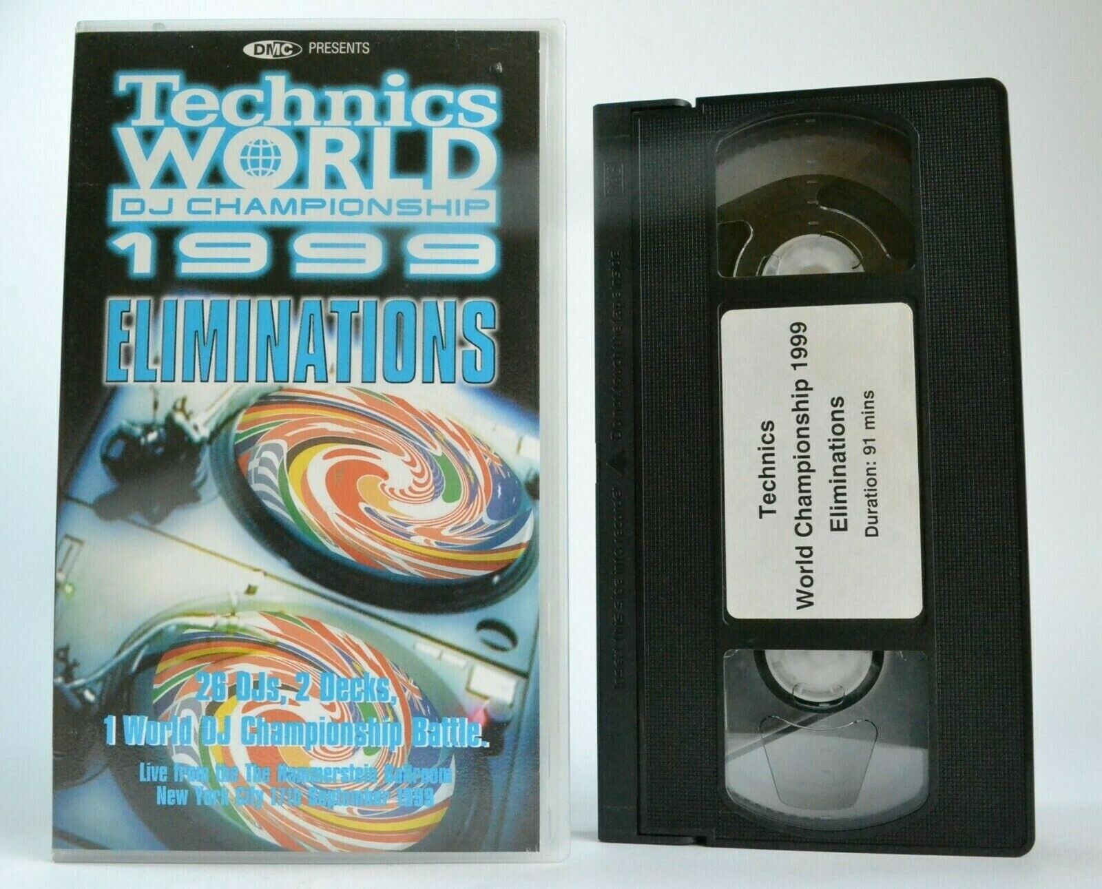 DMC Technics World Championship 1999: Eliminations - P-Trix - DJ Dare - Pal VHS-