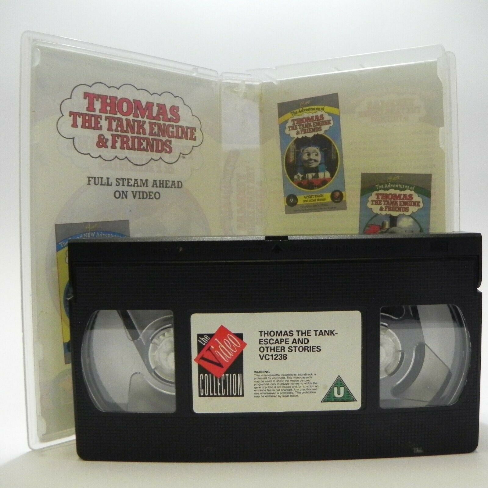 Thomas The Tank Engine And Friends: Escape - Classic Animation - Kids - Pal VHS-