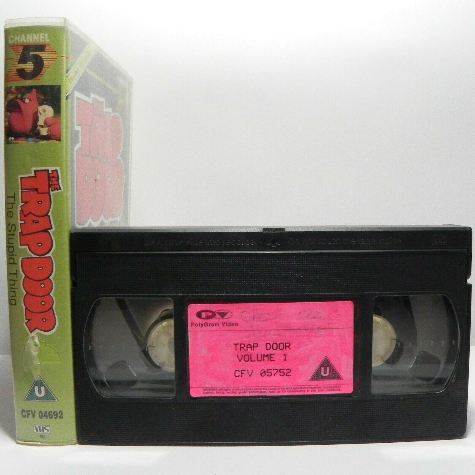 The Trap Door: The Stupid Thing - Animated - Hit TV Series - Children's - VHS-