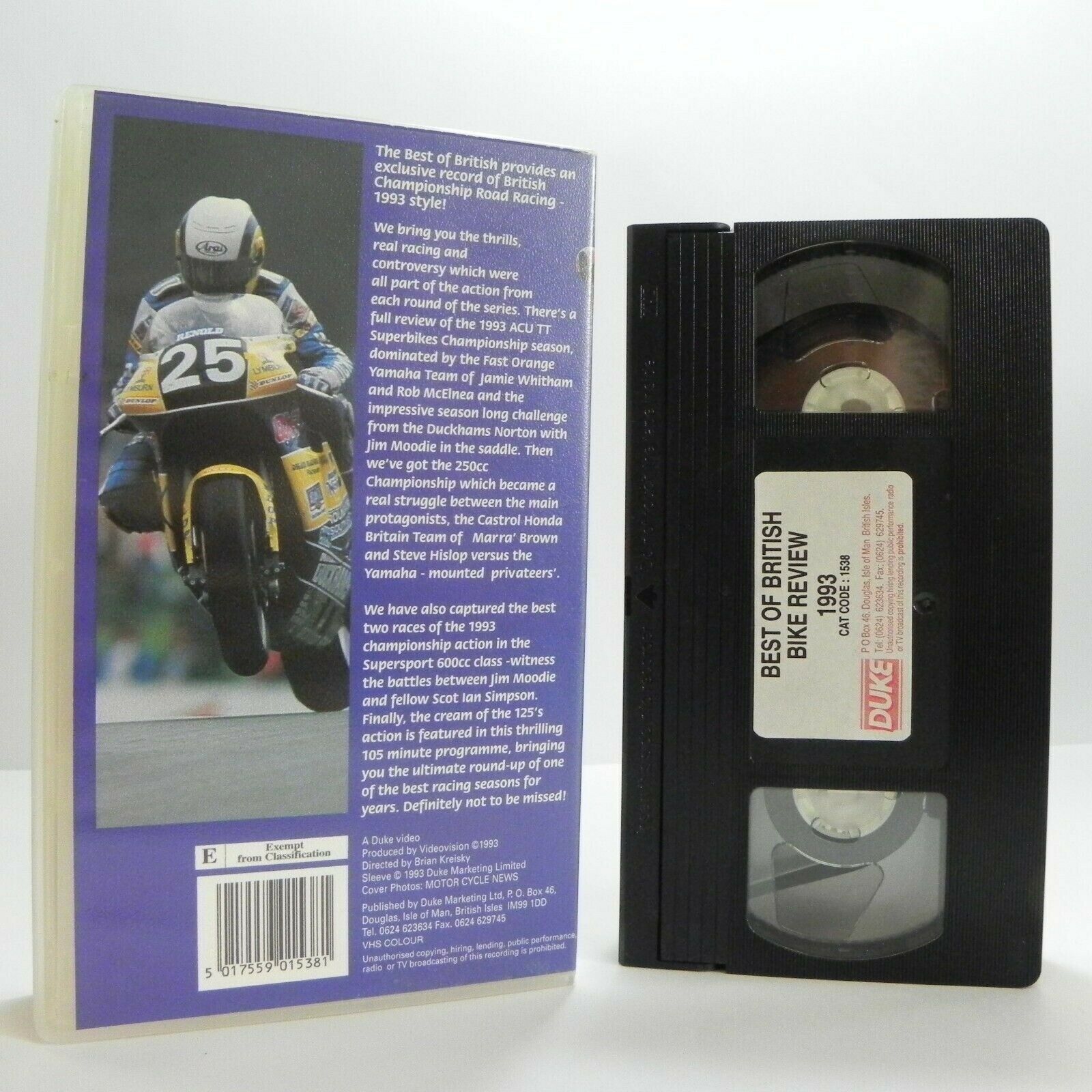 Best Of British Bike - Review 1993 - Racing - Superbikes Championship - Pal VHS-