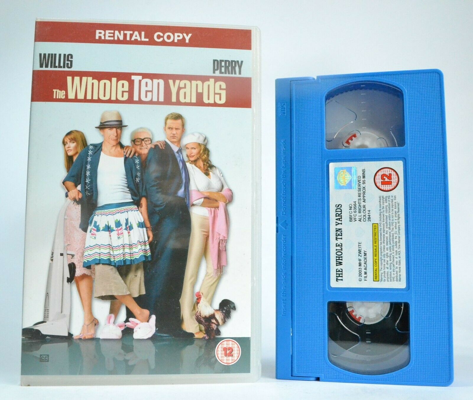 The Whole Ten Yards: B.Willis/M.Perry - Comedy - Large Box - Ex-Rental - Pal VHS-