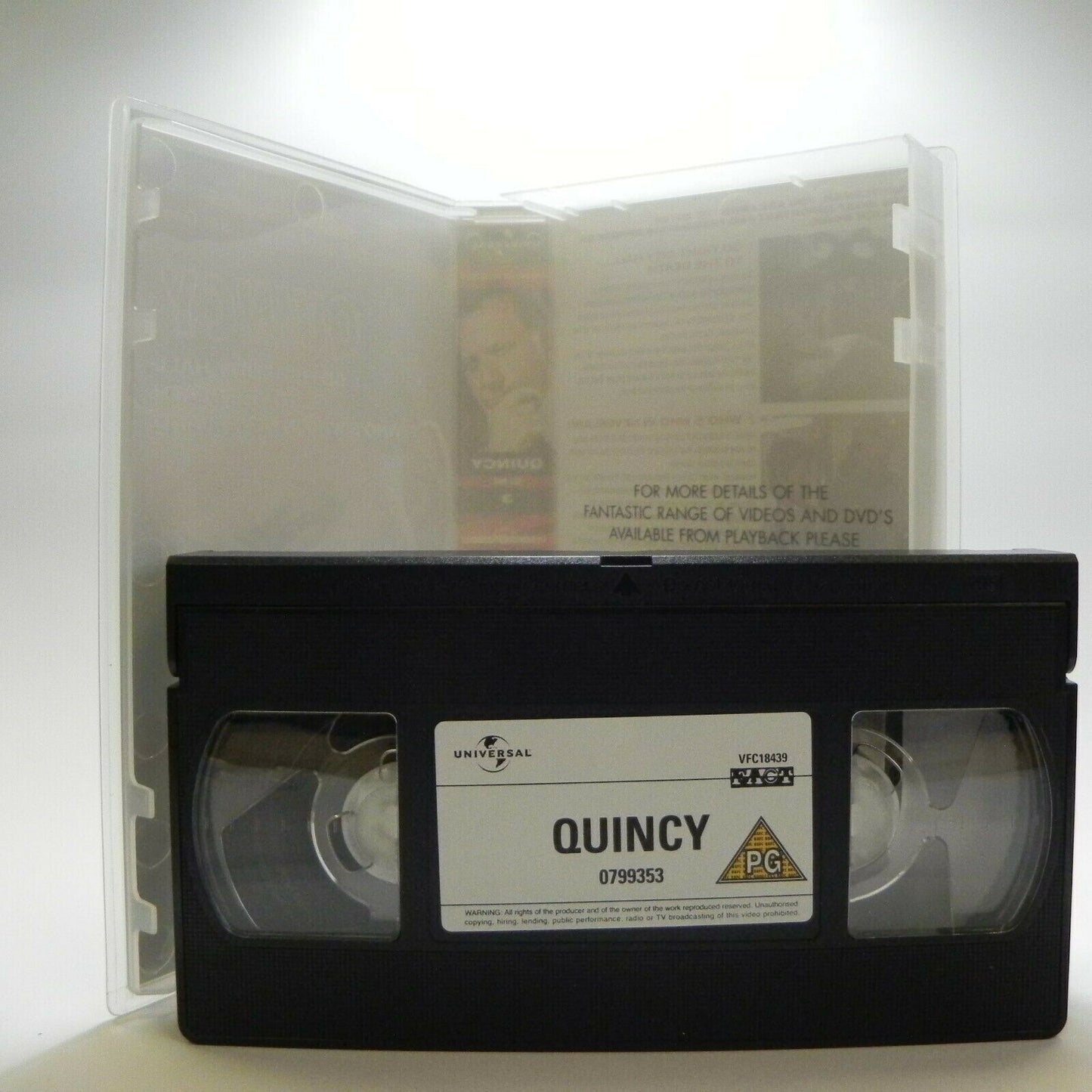 Watching The Detectives: Set One/3: Quincy - Classic TV Series - Pal VHS-