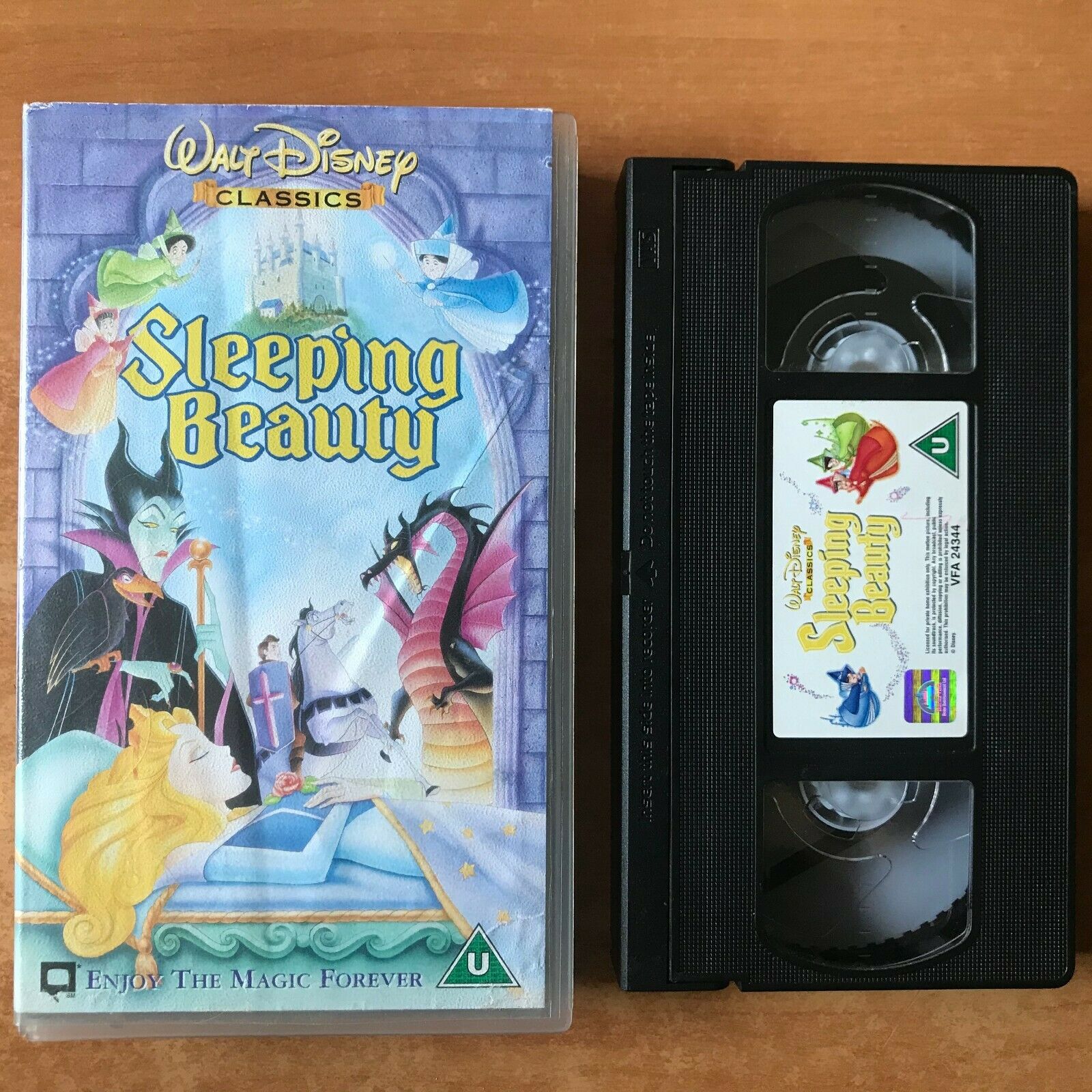 Sleeping Beauty (1959); [16th Disney Animation] Time: 72mins - Children's - VHS-