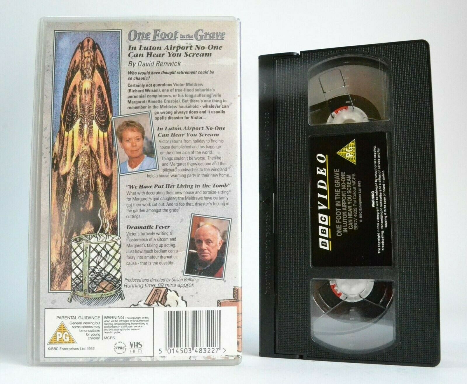One Foot In The Grave; [David Renwick] -<'Dramatic Fever'>- BBC Comedy - Pal VHS-