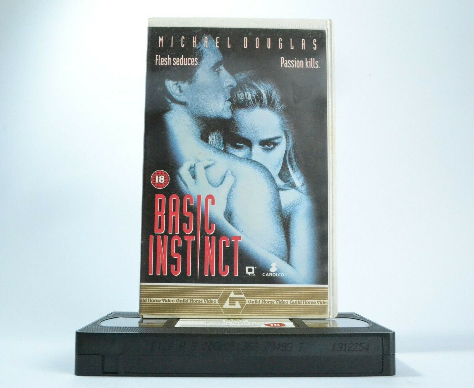 Basic Instinct (1992): Neo-Noir Erotic Thriller - Large Box - Sharon Stone - VHS-