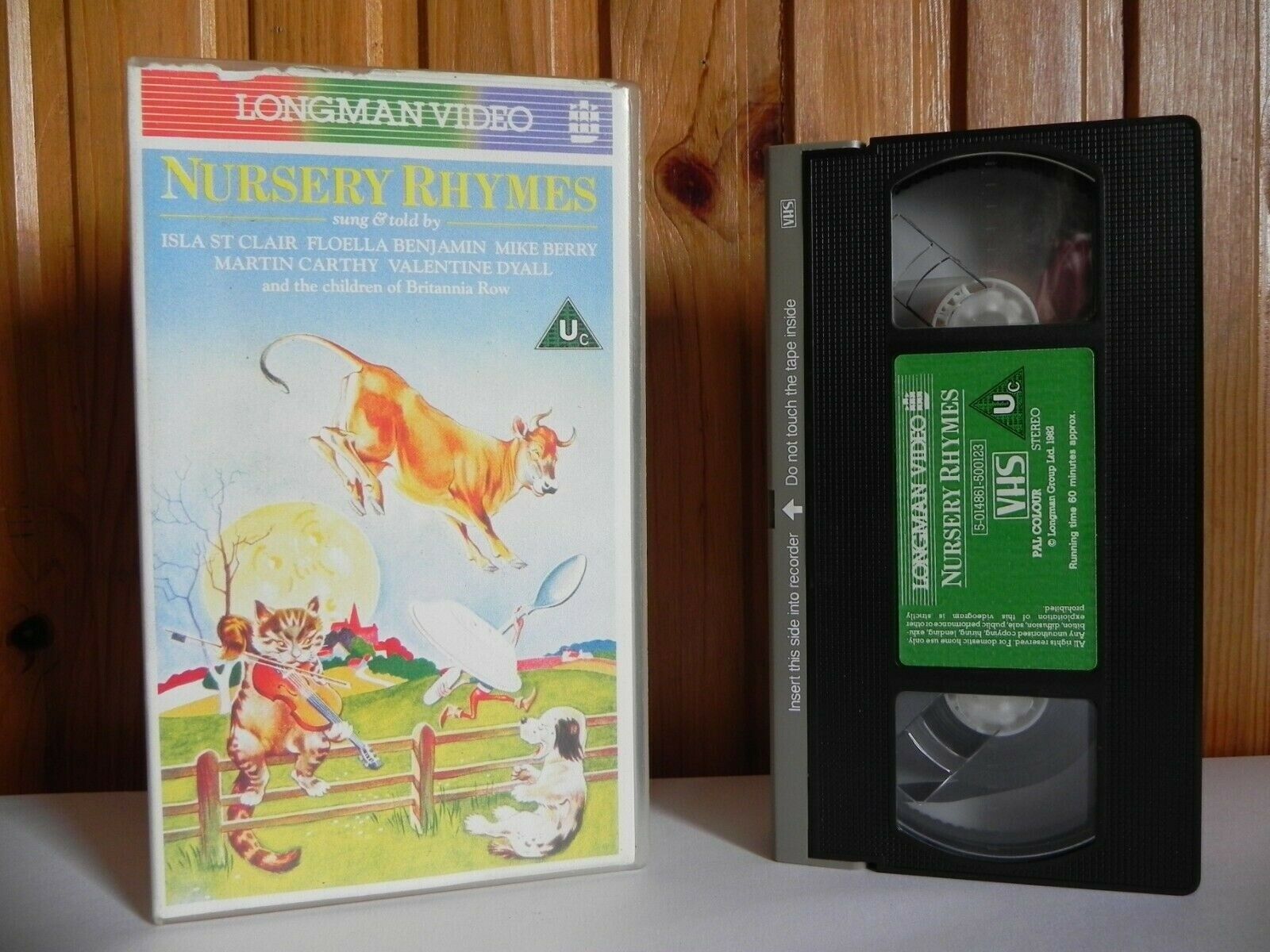 Nursery Rhymes: Traditional Songs + Fairy Tales - Children's (Action/Dance) VHS-