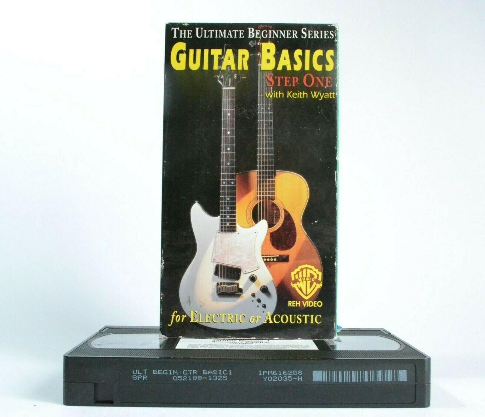 Guitar Basics, Step One: By Keith Wayatt - Educational - Lessons - Music - VHS-
