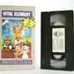 Vital Element (The Protectors): Enter The Dragon - Sci-Fi Animation - Kids - VHS-