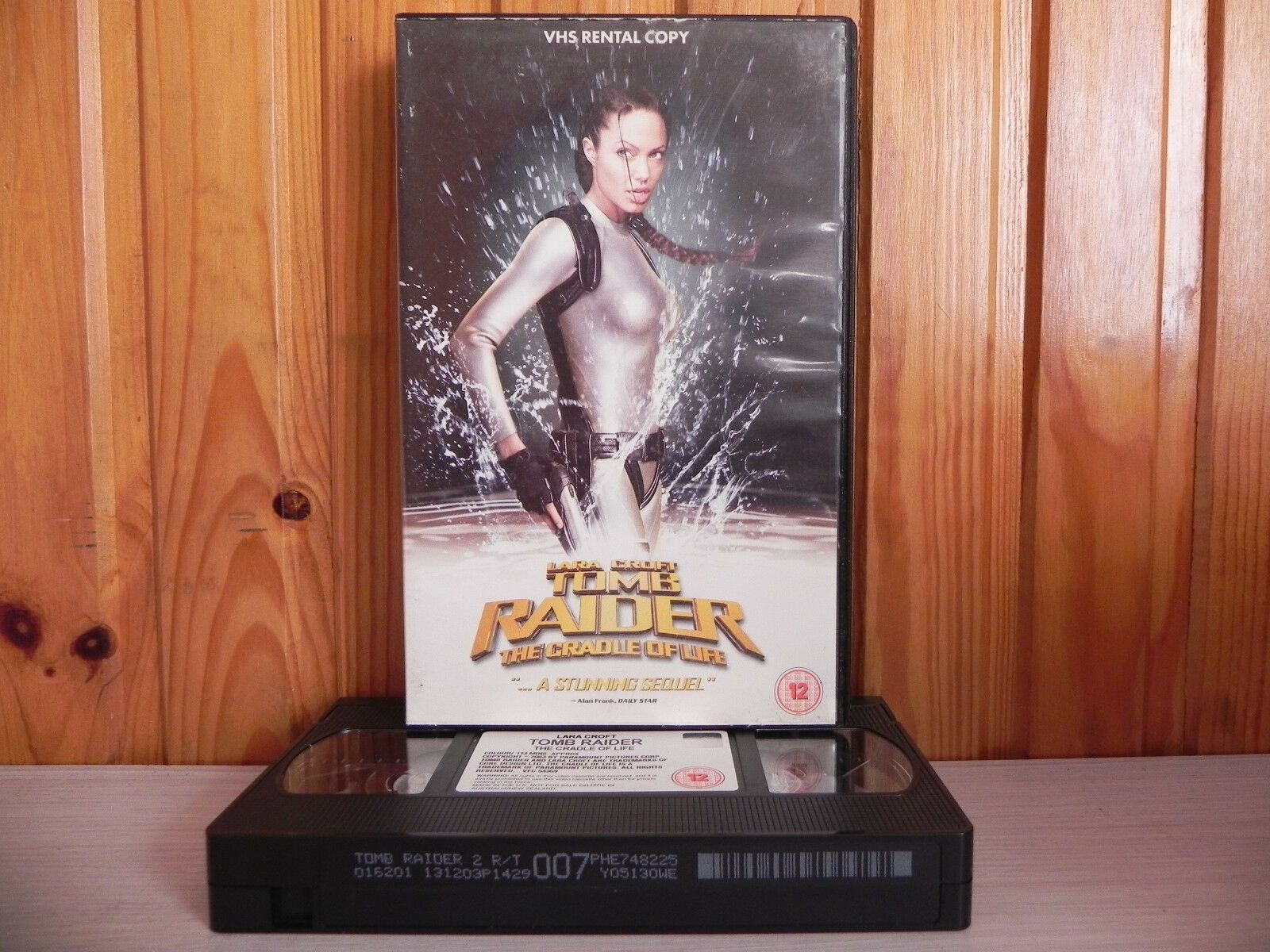 Tomb Raider - Cradle Of Life - Angelina Jolie - Action Fantasy - Big-Box Pal VHS-