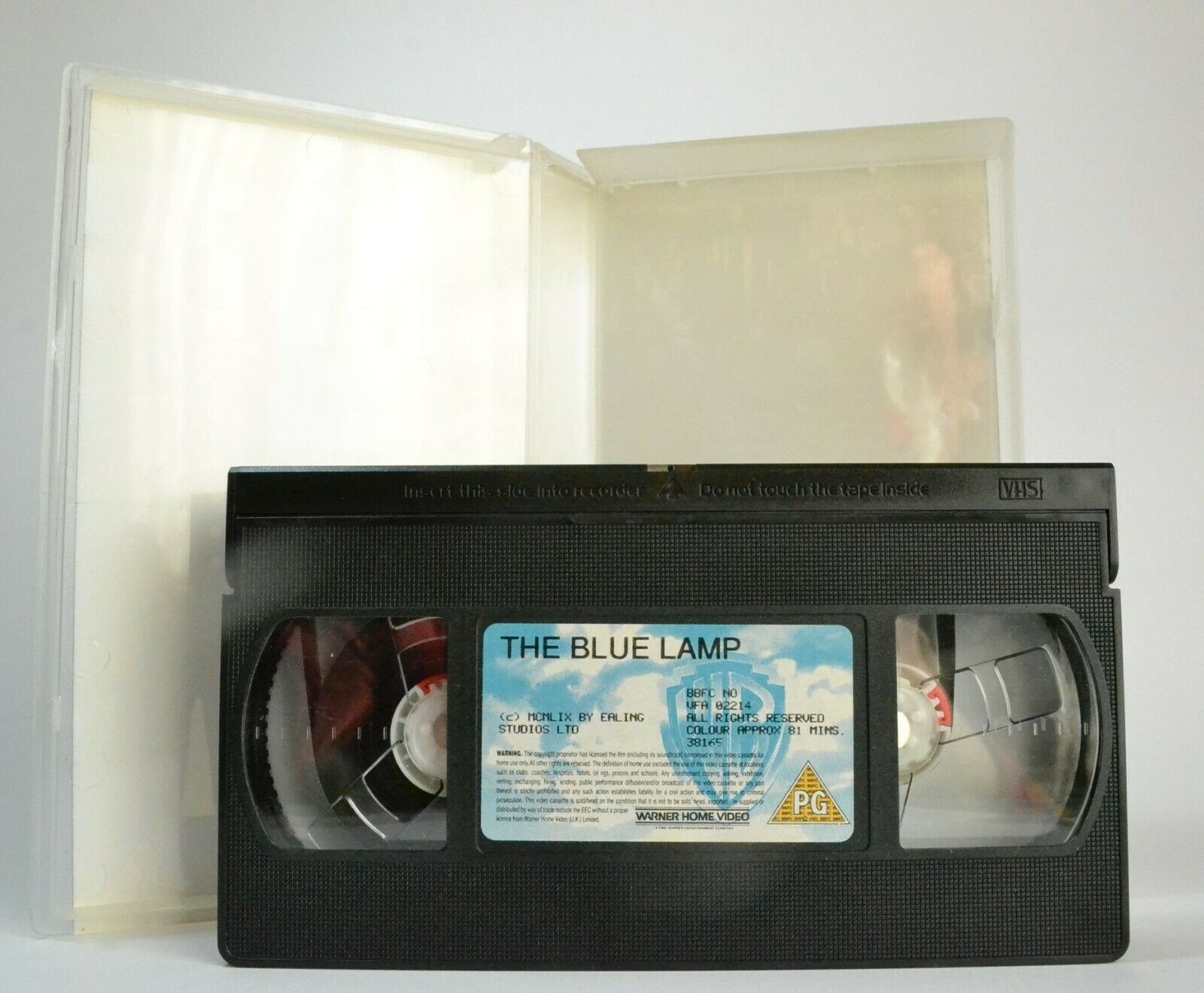 The Blue Lamp: Crime Action - Paddington Green Police - Robert Flemyng - Pal VHS-