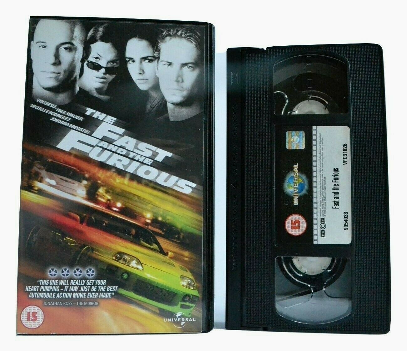 The Fast & The Furious: Turbo Street Cars [Vin Diesel] Racing Action Video - VHS-