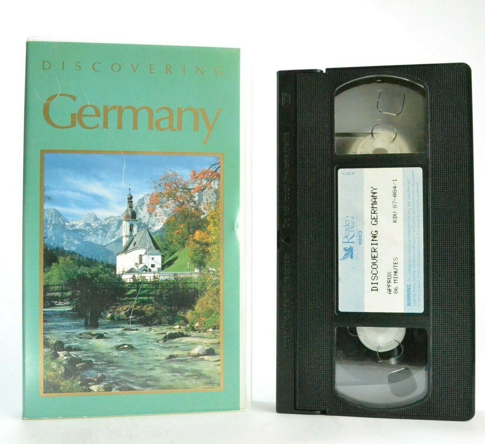 Discovering: Germany - Documentary (1991) - Journey To United Germany - Pal VHS-