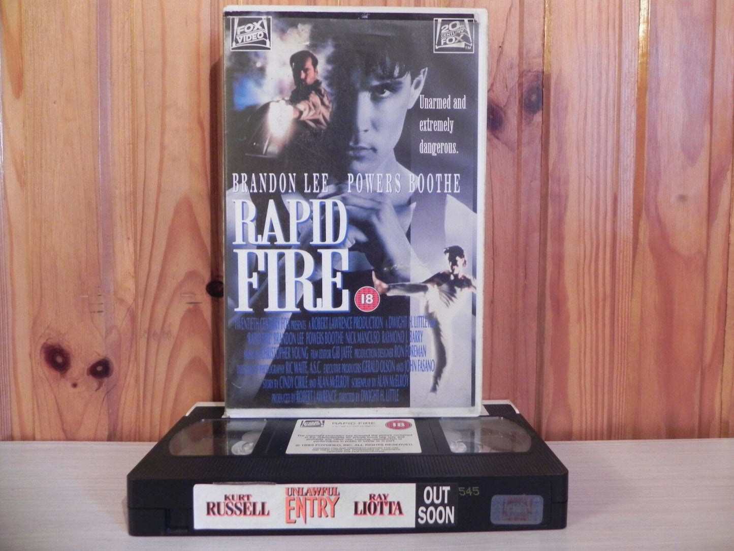 Rapid Fire - Brandon Lee - Final Full Movie 1992 - Kung-Fu - Big Box - 1978 VHS-