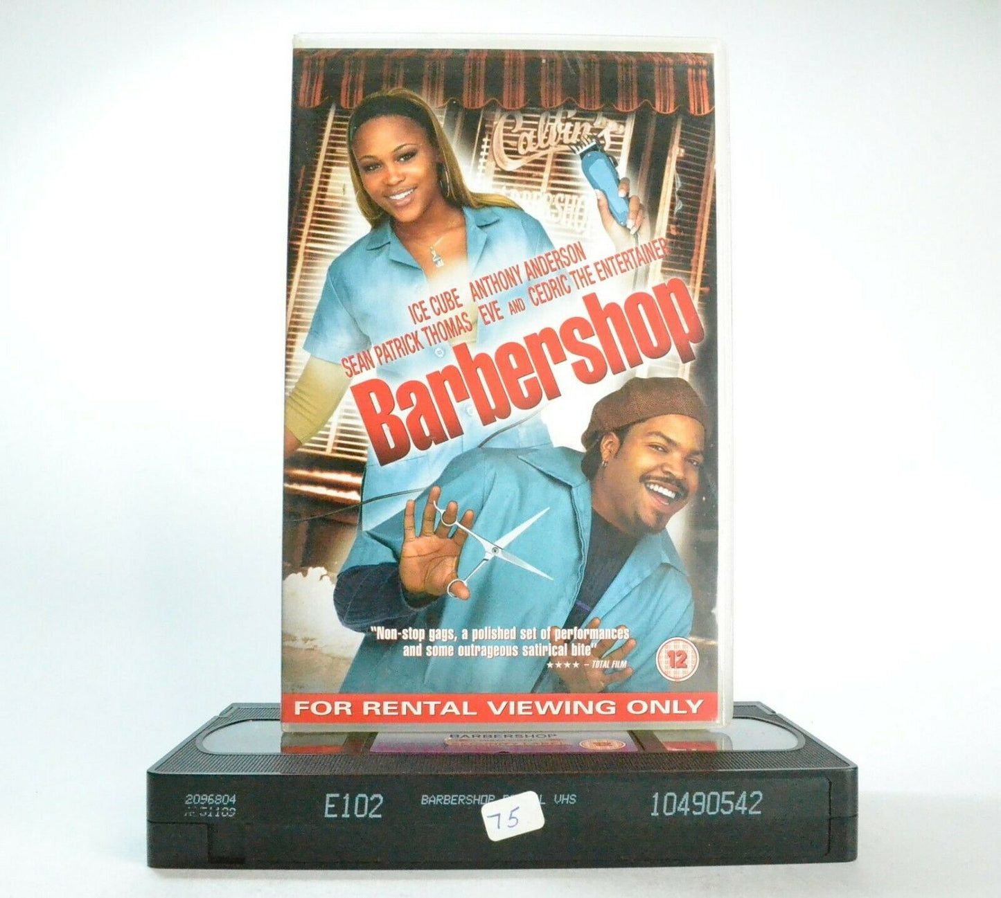 Barbershop: Metro Goldwyn (2002) - Comedy - Large Box - Ice Cube/Eve - Pal VHS-
