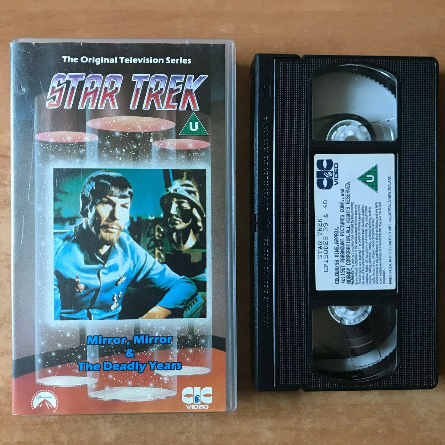 Star Trek (Original Series): Mirror, Mirror - Space Opera - Leonard Nimoy - VHS-