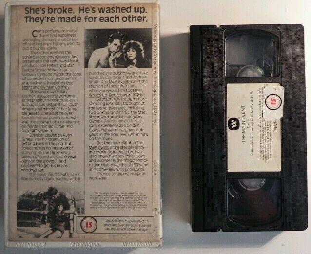 The Main Event - Barbra Streisand - Warner Big Box - Pre Cert VHS (340)-