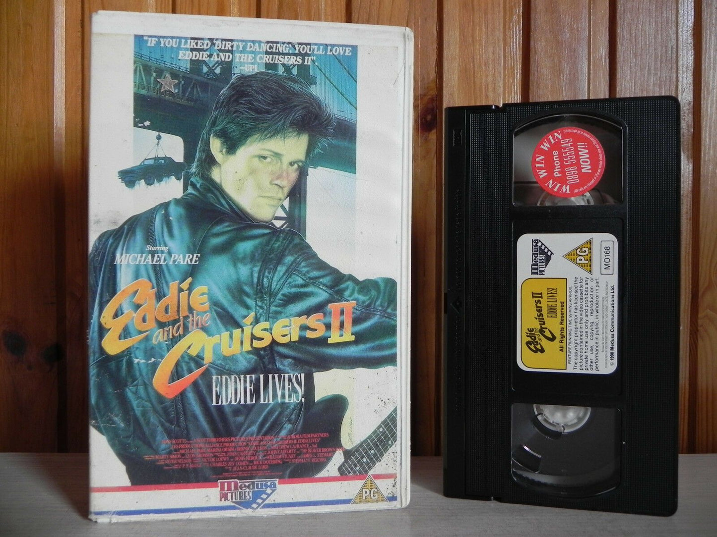 Eddie And The Cruisers 2 - Medusa Pictures - Musical - Large Box - Pal VHS-