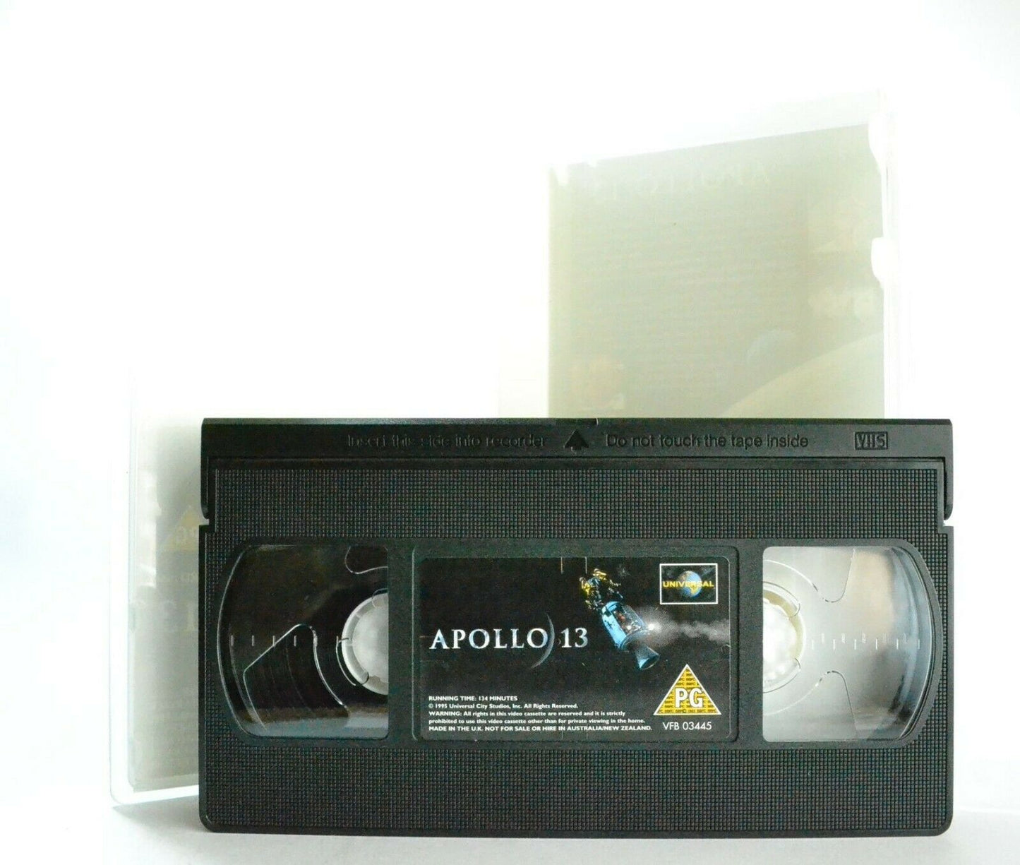 Apollo 13: A R.Howard Film (1995) - Space Docudrama - Tom Hanks/Ed Harris - VHS-