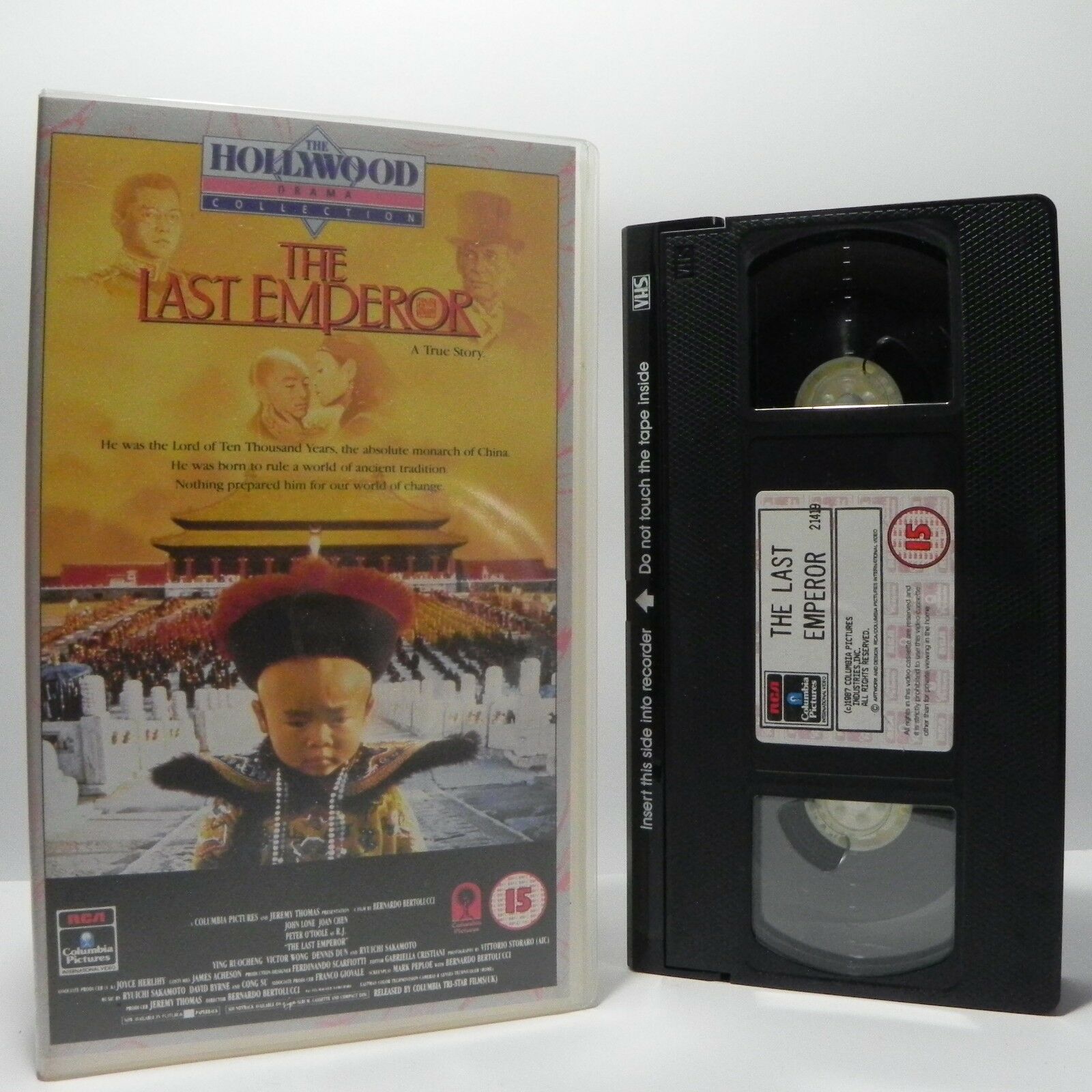 The Last Emperor: A True Story - (1987) B.Bertolucci Film - Joan Chen - Pal VHS-