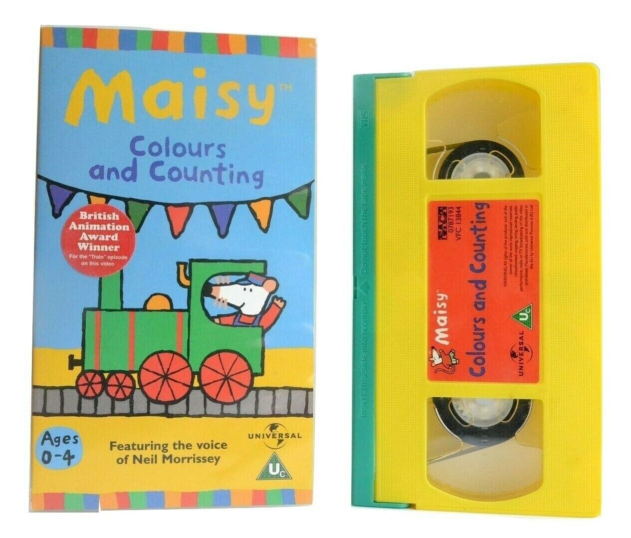 Maisy: Colours And Counting (2000) - Animated - Educational - Children's - VHS-